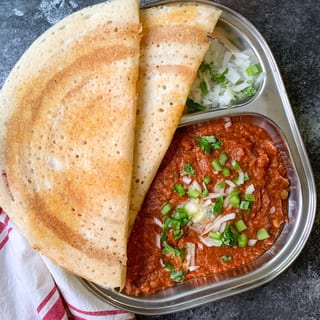 Bhaji Pav Dosa